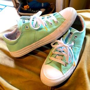 Converse Allstar mint green size 8